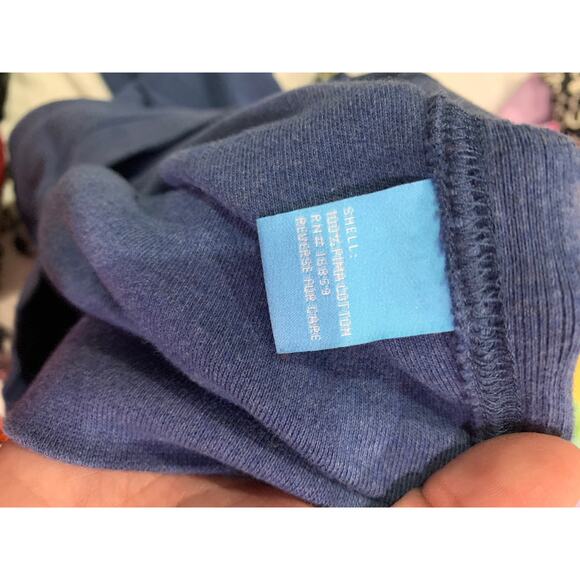 J McLaughlin Sweater Men XL Blue 1/4 Zip Pullover Long Sleeve Pima Cotton - Picture 6 of 7